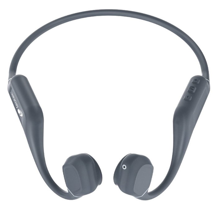Leotec Auriculares Inalámbricos Deportivos de Conducción Ósea Osea Kuri con Micrófono Bluetooth Grises